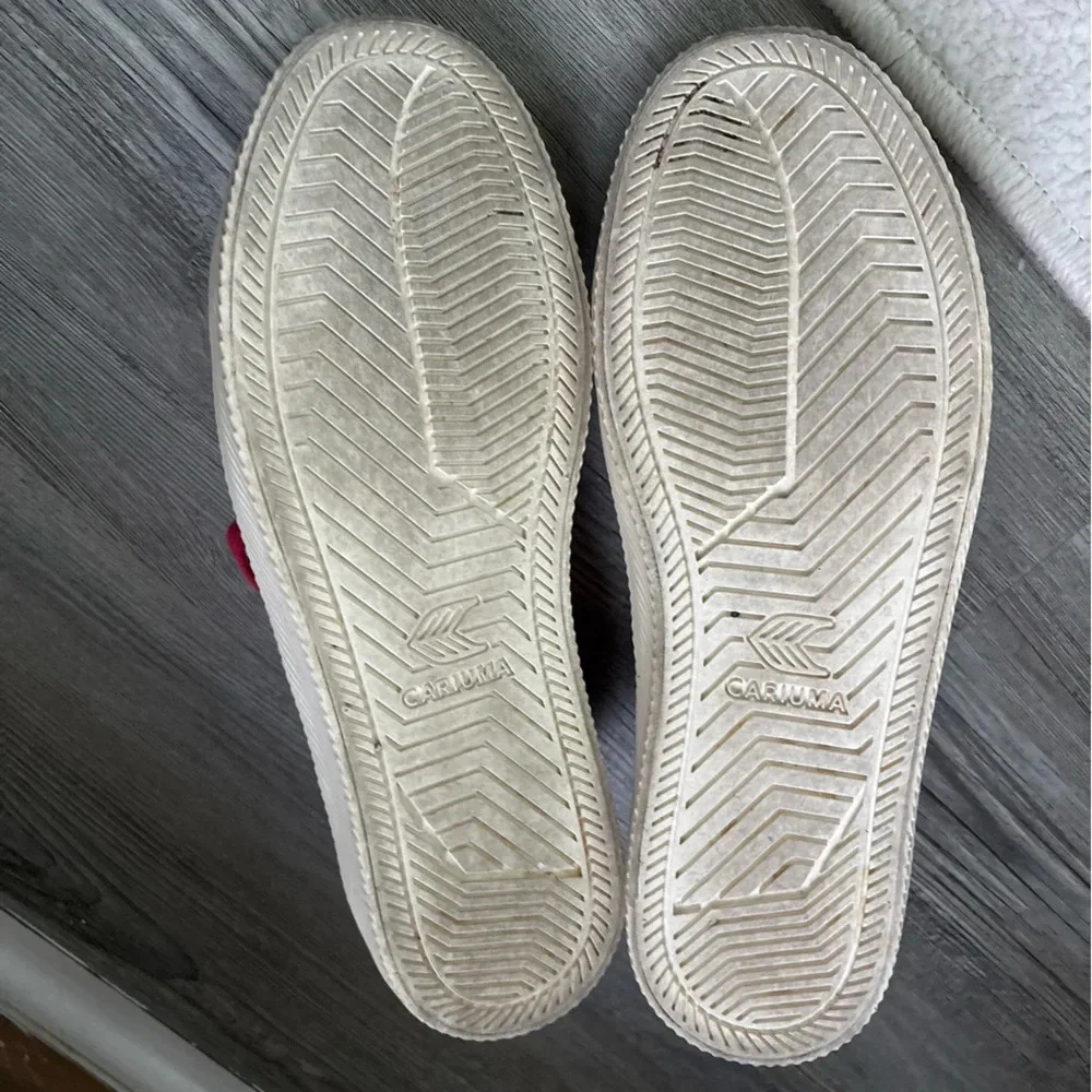 Cariuma OCA Low Pantone Magenta Canvas Sneakers Sz 7.5 - Picture 7 of 8